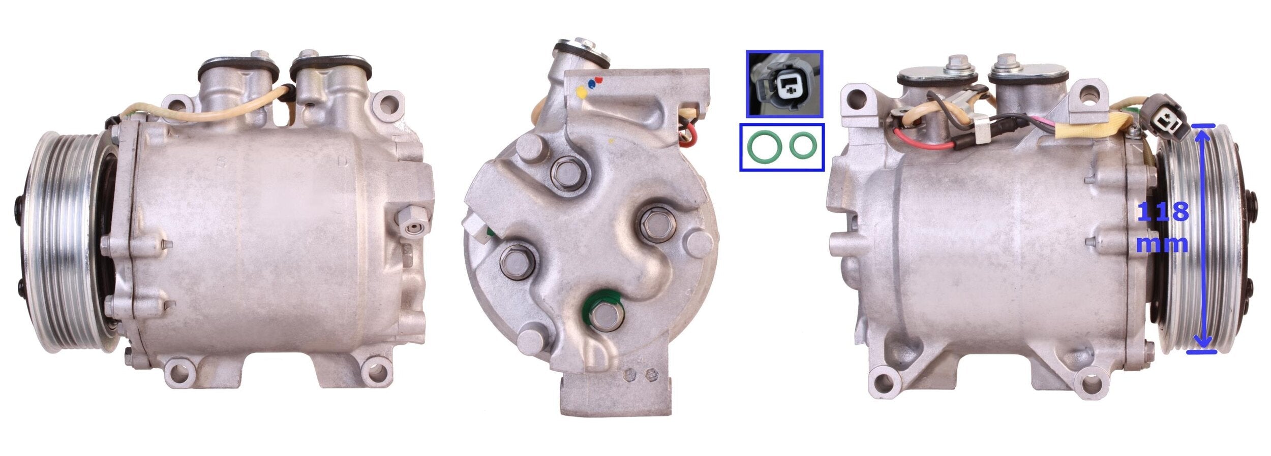 3DI2361N ΣΥΜΠΙΕΣΤΗΣ ΚΛΙΜΑΤΙΣΜΟΥ (ΚΟΜΠΡΕΣΕΡ A/C) ΓΙΑ HONDA ΚΑΙΝΟΥΡΙΟΣ