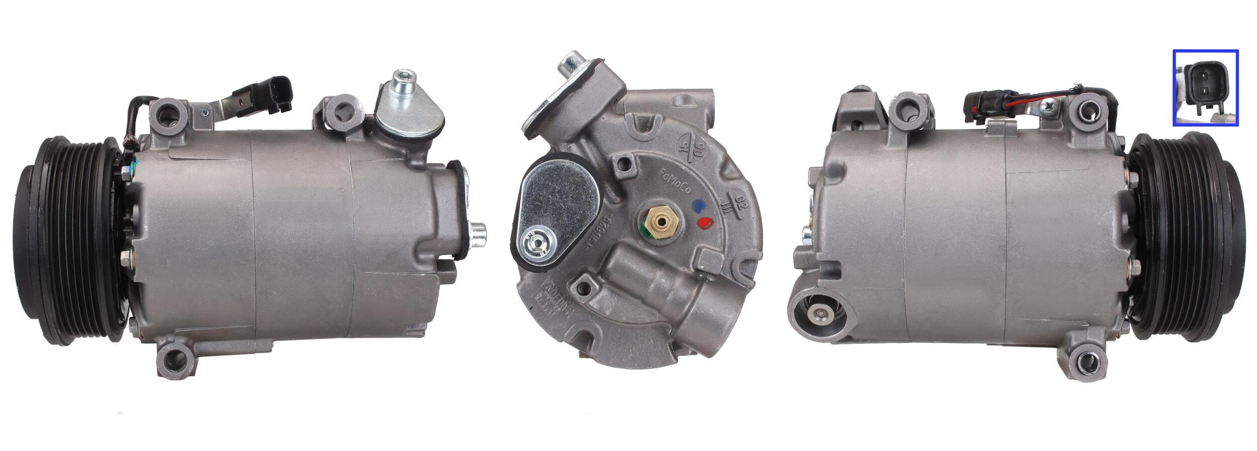 4DI240 ΣΥΜΠΙΕΣΤΗΣ ΚΛΙΜΑΤΙΣΜΟΥ (ΚΟΜΠΡΕΣΕΡ A/C) ΓΙΑ FORD